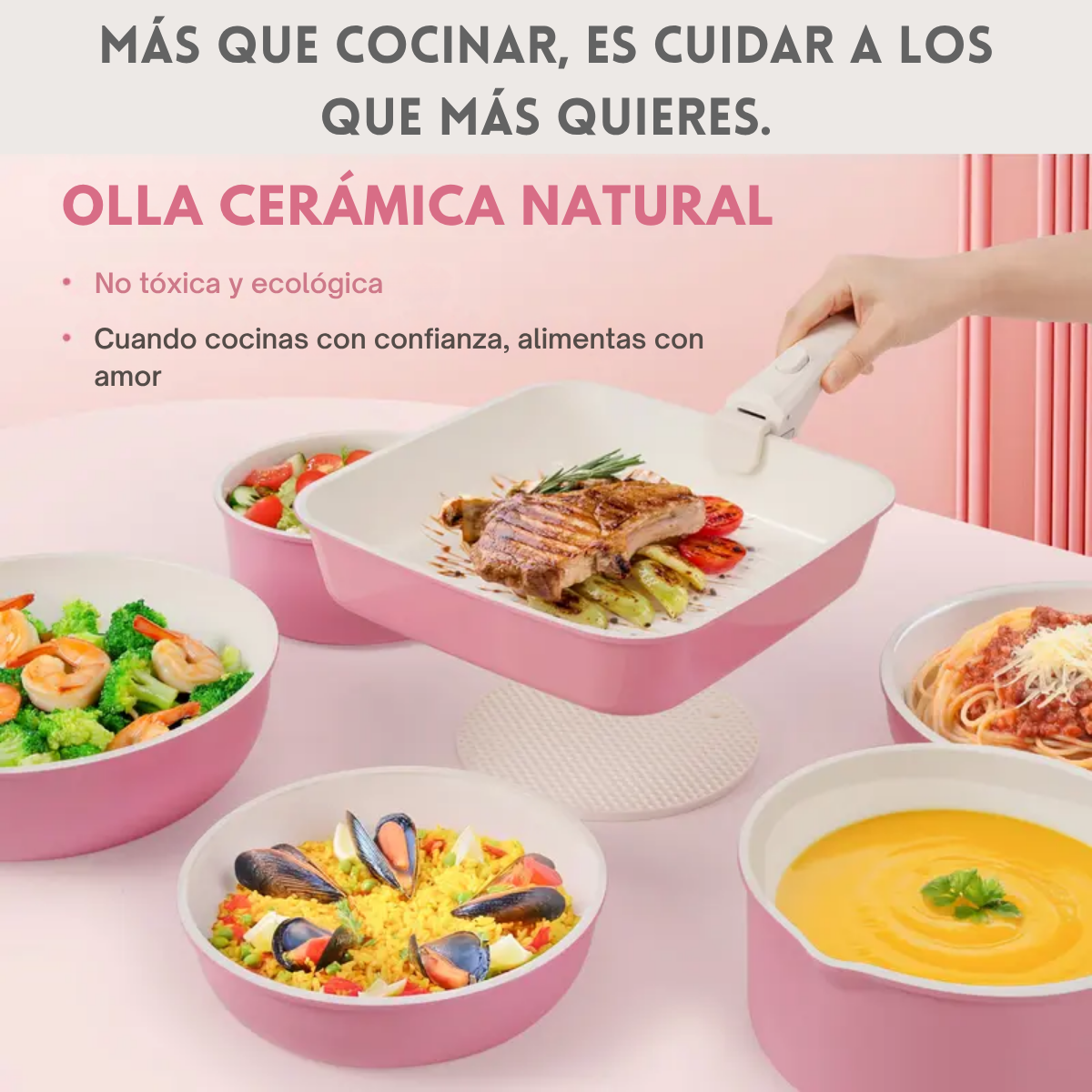 Set Ollas PureCook™ - Set Cerámico 22 pzs